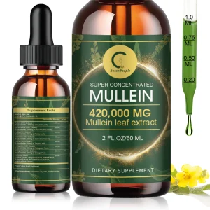 Mullein Leaf Extract Drops - Lung Cleanse