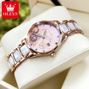 Women's Quartz Watch Exquisite Diamond Note Waterproof Dial
