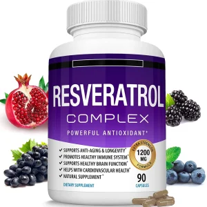 Resveratrol Complex Supplement for Men Women