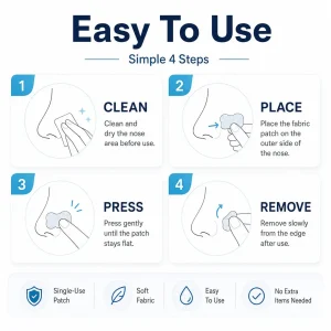 Magnetic Nasal Anti-Snoring Sleep Aid